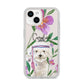 Personalised Bichon Frise iPhone 14 Clear Tough Case Starlight