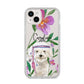 Personalised Bichon Frise iPhone 14 Plus Clear Tough Case Starlight