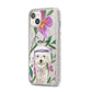 Personalised Bichon Frise iPhone 14 Plus Glitter Tough Case Starlight Angled Image