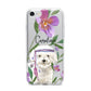 Personalised Bichon Frise iPhone 7 Bumper Case on Silver iPhone
