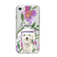 Personalised Bichon Frise iPhone 8 Bumper Case on Silver iPhone