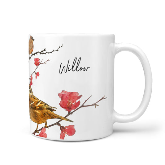 Personalised Birds 10oz Mug