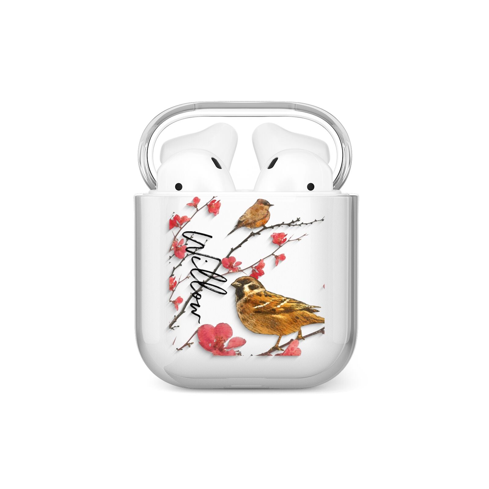 Personalised Birds AirPods Case