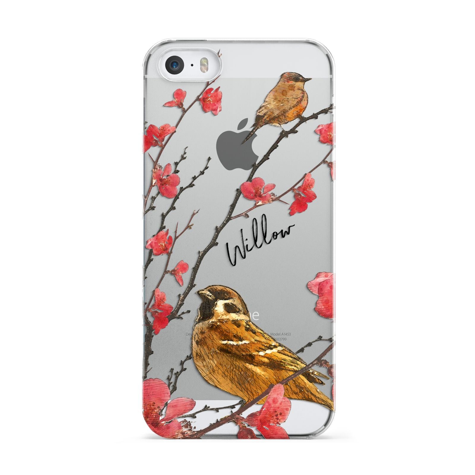 Personalised Birds Apple iPhone 5 Case