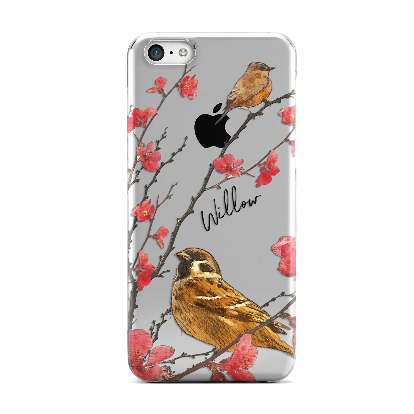 Personalised Birds Apple iPhone 5c Case