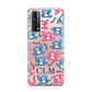 Personalised Birds Initials Clear Huawei P Smart 2021