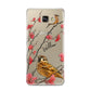 Personalised Birds Samsung Galaxy A9 2016 Case on gold phone