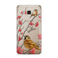 Personalised Birds Samsung Galaxy J7 2016 Case on gold phone
