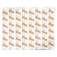 Personalised Birthday Leopard with Name Personalised Wrapping Paper Alternative
