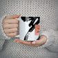 Personalised Black Brushes With Name 10oz Mug Alternative Image 5