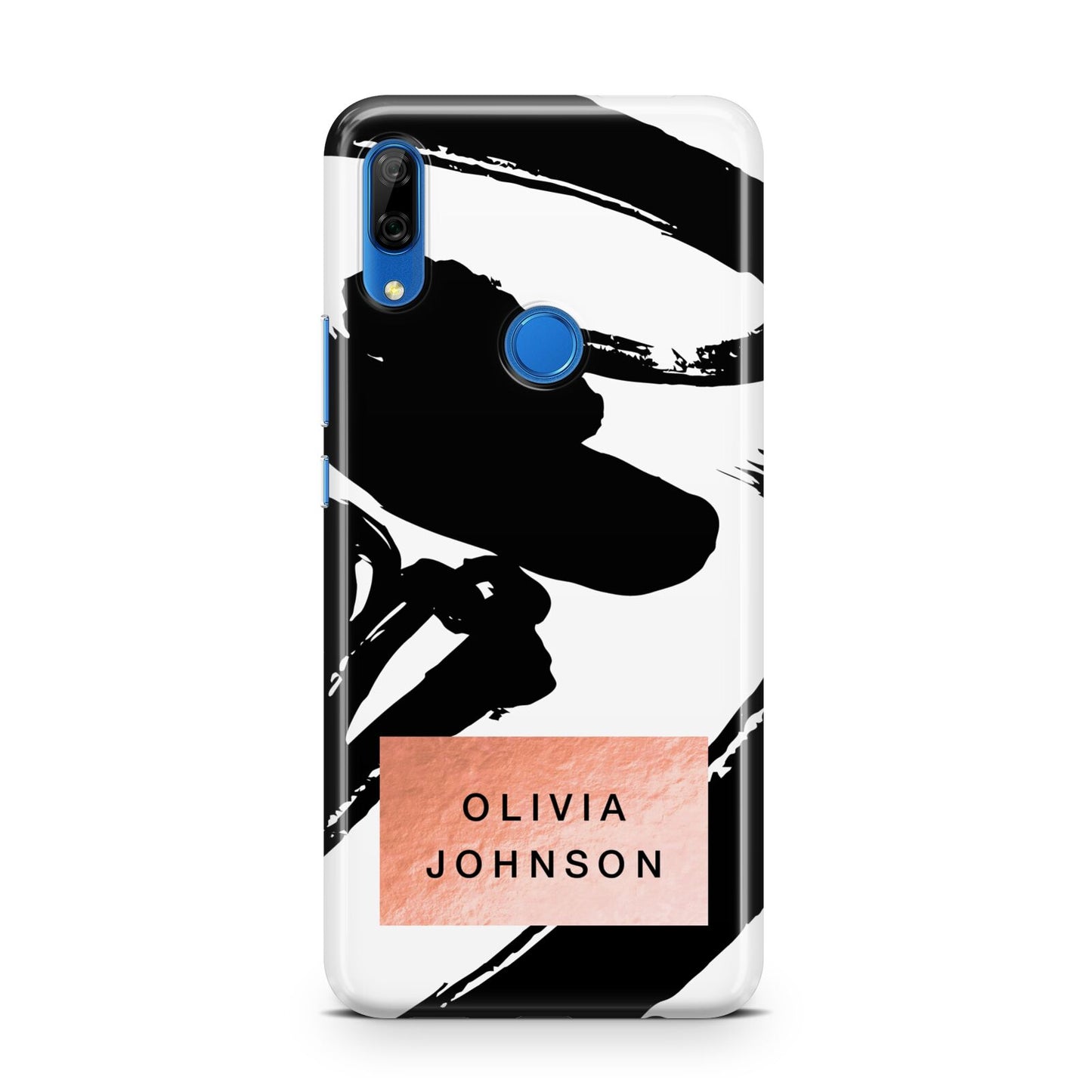 Personalised Black Brushes With Name Huawei P Smart Z