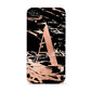 Personalised Black Copper Marble Apple iPhone 4s Case