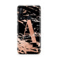 Personalised Black Copper Marble Huawei P20 Lite 5G Phone Case