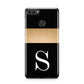Personalised Black Gold Monogram Initial Huawei Y9 2018