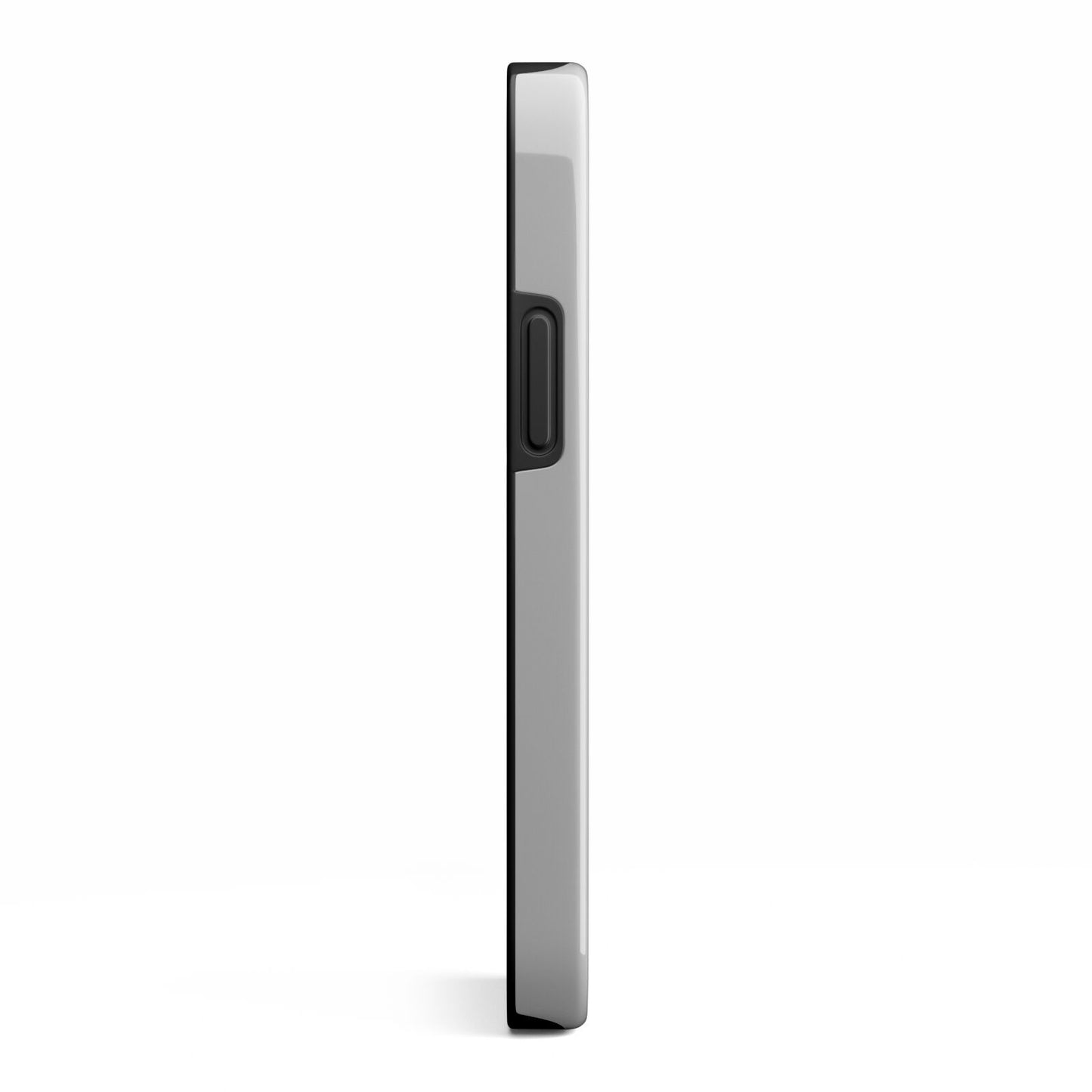 Personalised Black Handritten Name Vertical iPhone 13 Mini Side Image 3D Tough Case