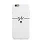 Personalised Black Initials Or Name Clear Custom Apple iPhone 6 3D Tough Case