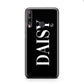Personalised Black Name Huawei P40 Lite E Phone Case