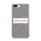Personalised Black Pattern Name Or Initials Apple iPhone 7 8 Plus 3D Tough Case