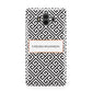 Personalised Black Pattern Name Or Initials Huawei Mate 10 Protective Phone Case