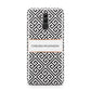Personalised Black Pattern Name Or Initials Huawei Mate 20 Lite