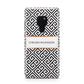 Personalised Black Pattern Name Or Initials Huawei Mate 20 Phone Case