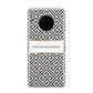 Personalised Black Pattern Name Or Initials Huawei Mate 30