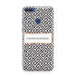 Personalised Black Pattern Name Or Initials Huawei P Smart Case
