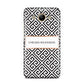 Personalised Black Pattern Name Or Initials Huawei Y3 2017