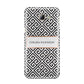 Personalised Black Pattern Name Or Initials Samsung Galaxy A8 2016 Case