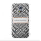 Personalised Black Pattern Name Or Initials Samsung Galaxy S5 Mini Case