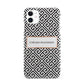 Personalised Black Pattern Name Or Initials iPhone 11 3D Snap Case