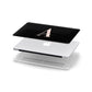 Personalised Black Pink Initial Apple MacBook Case in Detail