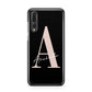 Personalised Black Pink Initial Huawei P20 Pro Phone Case
