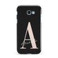 Personalised Black Pink Initial Samsung Galaxy A7 2017 Case