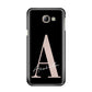 Personalised Black Pink Initial Samsung Galaxy A8 2016 Case
