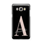 Personalised Black Pink Initial Samsung Galaxy J5 2016 Case