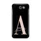 Personalised Black Pink Initial Samsung Galaxy J7 2017 Case