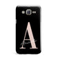 Personalised Black Pink Initial Samsung Galaxy J7 Case