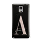 Personalised Black Pink Initial Samsung Galaxy Note 4 Case