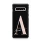 Personalised Black Pink Initial Samsung Galaxy S10 Plus Case