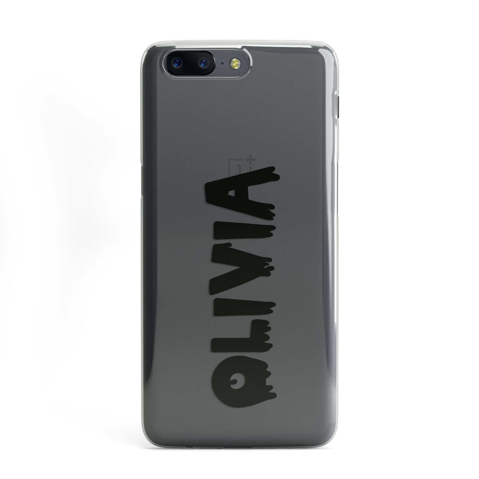 Personalised Black Slime Text OnePlus Case