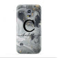 Personalised Black Swirl Marble Text Samsung Galaxy S5 Mini Case