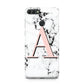 Personalised Block Coral Monogram Marble Huawei Y9 2018