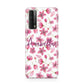 Personalised Blossom Pattern Pink Huawei P Smart 2021
