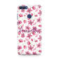 Personalised Blossom Pattern Pink Huawei P Smart Case