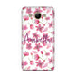 Personalised Blossom Pattern Pink Huawei Y3 2017
