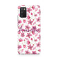 Personalised Blossom Pattern Pink Samsung A02s Case