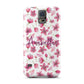 Personalised Blossom Pattern Pink Samsung Galaxy S5 Case