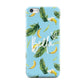 Personalised Blue Banana Tropical Apple iPhone 5c Case