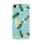 Personalised Blue Banana Tropical Apple iPhone 7 8 3D Snap Case